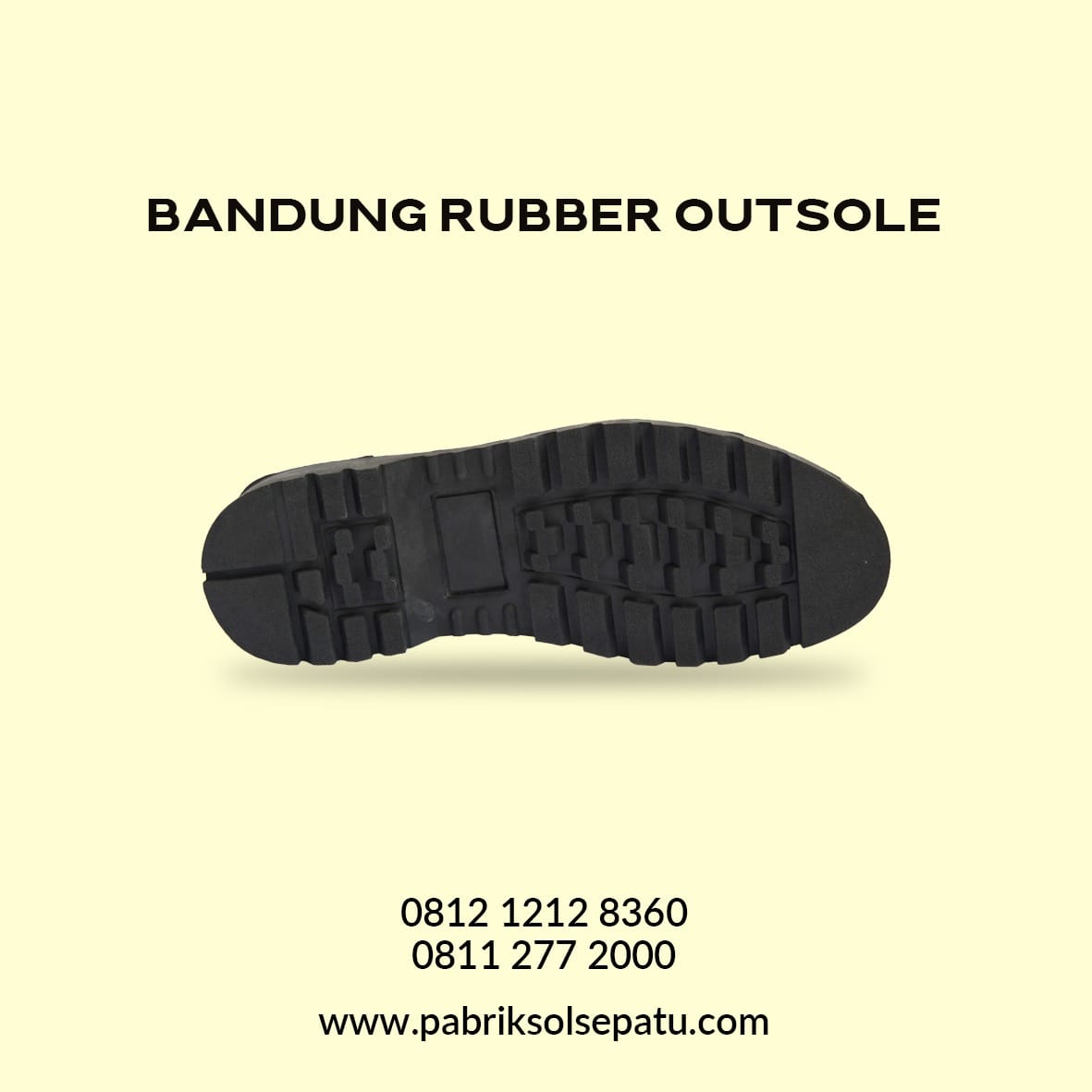 sol sepatu karet 239